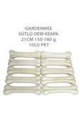 Gardenmix Sütlü Deri Kemik 21cm 150-180 Gr 10lu Paket - 1