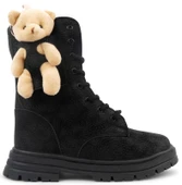 Kids Club Shoes Perla Hayvan Figürlü Ortopedik Kaymaz Taban Unisex Çocuk Bot thumbnail 5