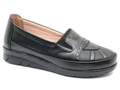 Berfilla Dr.Tavsiyeli İçi %100 Deri Anne Kadın Babet Ayakkabı - 1