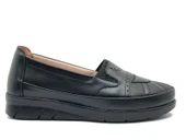 Berfilla Dr.Tavsiyeli İçi %100 Deri Anne Kadın Babet Ayakkabı - 2