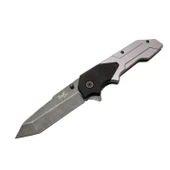 Fox A9 Gri Tanto Kamp Çakı 21cm- Yarı Otomatik, Kemerlikli - 1