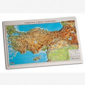 TÜRKİYE KABARTMA HARİTASI - 1