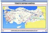 TÜRKİYE DEPREM BÖLGELERİ HARİTASI ( Kaplı ve Çıtalı) - 1