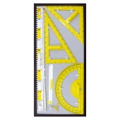 YAZI TAHTASI GEOMETRİ TAKIMI (7 PARÇA) - 3