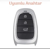 Hyundai 2021 Ve Üstü Yeni Tuscon Santa Fe Silikon Anahtar Koruma Kılıfı 2.Resime Bakınız Lütfen thumbnail 2