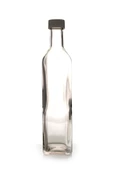 CAM ŞİŞE ŞEFFAF (Kapaklı) 500 ml. - 1