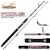 Portfish Focus 180 cm Vidalı Dolgu Tekne Kamışı 15 lbs thumbnail 2