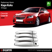 S-Dizayn Chevrolet Cruze SD Krom Kapı Kolu 4 Kapı 2009-2019 thumbnail 1