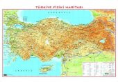 TÜRKİYE FİZİKİ HARİTASI 78X135 CM - 1