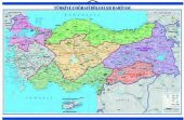 TÜRKİYE BÖLGELER HARİTASI (Kaplamalı) - 1