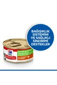 Hill's SCIENCE PLAN Tavuklu ve Hindili Yavru ve Anne Kediler için Yumuşak Püre Konserve 85gr - 3
