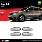 S-Dizayn Dacia Logan Mcv Krom Kapı Kolu 4 Kapı 2013-2020 thumbnail 1