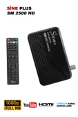 Sine Plus SM2500 HD Uydu Alıcısı - 1