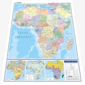 AFRİKA SİYASİ HARİTASI (Kaplamalı) - 3