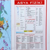 ASYA FİZİKİ HARİTASI (Kaplamalı) - 4