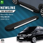 S-Dizayn Vito W639 Uzun Şase NewLine Krom Yan Basamak 253 Cm 2004-2014 A+ Kalite - 1