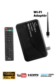Sineplus Sm 2500 Hd Hd Uydu Mini Çanaklı Çanaksız Wıfı Adaptör Sınırsız Tv Sinema Paketi - 1