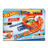 Hot Wheels İkili Yarış ve Akrobasi Pisti - Mavi Su Dünyası thumbnail 4