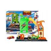 Hot Wheels Elektrikli Araç Şarj İstasyonu Oyun Seti - Mavi Su Dünyası thumbnail 1