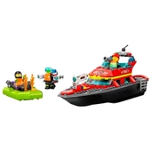 LEGO City İtfaiye Kurtarma Teknesi 60373 - 1