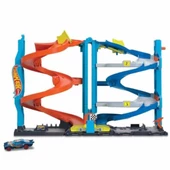 Hot Wheels Heyecanlı Yarış Kulesi - Mavi Su Dünyası - 1