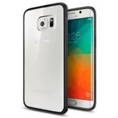 Spigen Galaxy S6 Edge Plus ile Uyumlu Kılıf Ultra Hybrid Black - 1