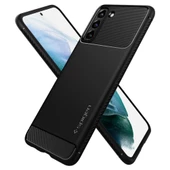 Spigen Galaxy S21 Plus ile Uyumlu Kılıf Rugged Armor Matte Black - 4