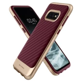 Spigen Galaxy S10e ile Uyumlu Kılıf Neo Hybrid Burgundy - 2