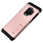 Spigen Galaxy S9 ile Uyumlu Kılıf Tough Armor Rose Gold thumbnail 5