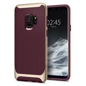 Spigen Galaxy S9 ile Uyumlu Kılıf Neo Hybrid Burgundy - 1