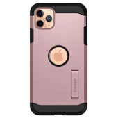 Spigen iPhone 11 Pro ile Uyumlu Kılıf Tough Armor XP Rose Gold - 6