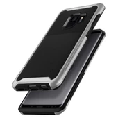 Spigen Galaxy S9 ile Uyumlu Kılıf Neo Hybrid Urban Silver Arctic - 7