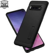Spigen Galaxy S10 ile Uyumlu Kılıf Slim Armor Black - 3