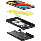 Spigen Galaxy S22 Plus 5G ile Uyumlu Kılıf Tough Armor Military Grade Black - 2