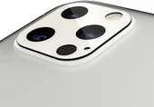 Spigen iPhone 12 Pro ile Uyumlu Kamera Lens Cam Ekran Koruyucu Glas.tR Optik (2 Adet) Silver - 1