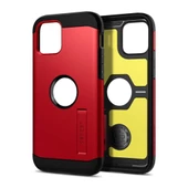 Spigen iPhone 12 Mini ile Uyumlu Kılıf Tough Armor Red - 1