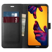 Spigen P20 Lite / Nova 3e ile Uyumlu Kılıf Wallet S Cüzdan thumbnail 3