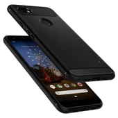 Spigen Pixel 3a XL ile Uyumlu Kılıf Rugged Armor Matte Black - 2