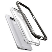 Spigen G5 ile Uyumlu Kılıf Neo Hybrid Crystal Gun Metal thumbnail 3