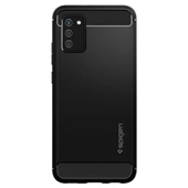 Spigen Galaxy F02s / M02s / A02s ile Uyumlu Kılıf Rugged Armor Matte Black - 4