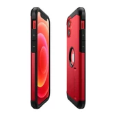 Spigen iPhone 12 Mini ile Uyumlu Kılıf Tough Armor Red - 5