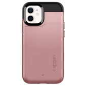 Spigen iPhone 12 Mini ile Uyumlu Kılıf Slim Armor CS Rose Gold thumbnail 6