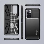 Spigen Redmi Note 11T 5G ile Uyumlu Kılıf Rugged Armor Matte Black - 2