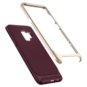 Spigen Galaxy S9 ile Uyumlu Kılıf Neo Hybrid Burgundy - 4