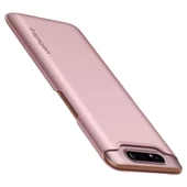 Spigen Galaxy A80 ile Uyumlu Kılıf Thin Fit Rose Gold - 6