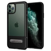Spigen iPhone 11 Pro ile Uyumlu Kılıf Slim Armor Essential S Black - 1