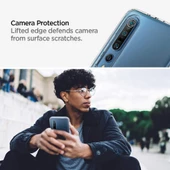 Spigen Mi 10 ile Uyumlu Kılıf Liquid Crystal 4 Tarafı Tam Koruma Crystal Clear - 4