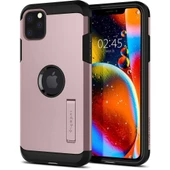 Spigen iPhone 11 Pro Max ile Uyumlu Kılıf Tough Armor Rose Gold - 1