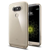 Spigen G5 ile Uyumlu Kılıf Neo Hybrid Crystal Champagne Gold - 1