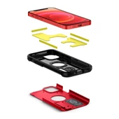 Spigen iPhone 12 Mini ile Uyumlu Kılıf Tough Armor Red - 6